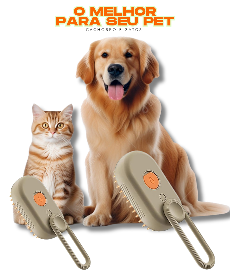 A Escova Que Seu PET Deseja, Muito Mais Cuidado e Menos Pelos Em Seu Lar